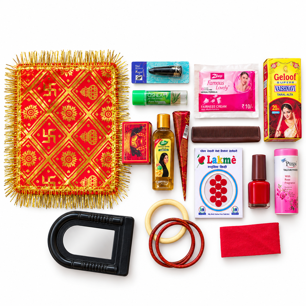 Mata Rani Shringar Set (16 Pcs)