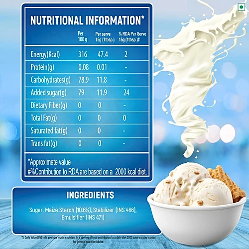 Kwality Instant Ice Cream Mix (Vanilla)
