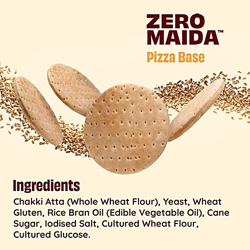 The Health Factory Zero Maida Pizza Base