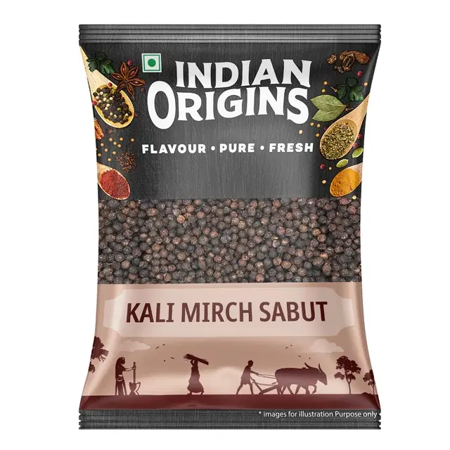 Indian Origins Sabut Kali Mirch