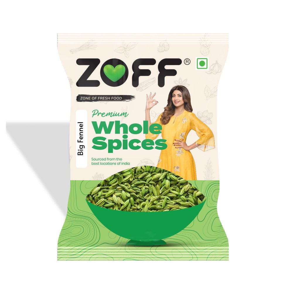 Zoff Big Fennel Seeds/ Sabut Saunf
